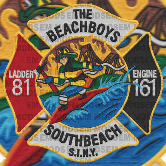 Beach Boys South Beach Fire Patch 